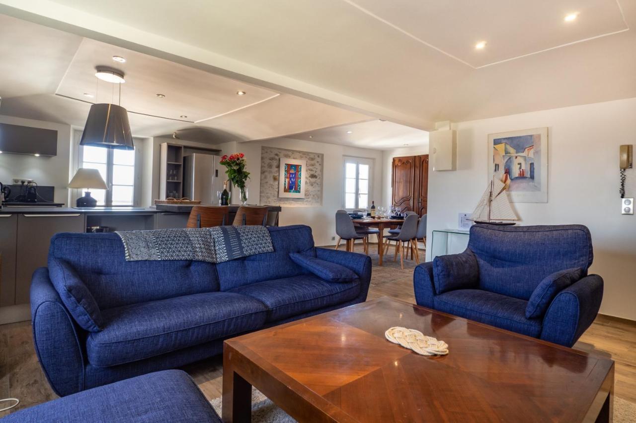 Charmant Appartement Spacieux Pour 6P Vue Mer Vieil Αντίμπ Εξωτερικό φωτογραφία