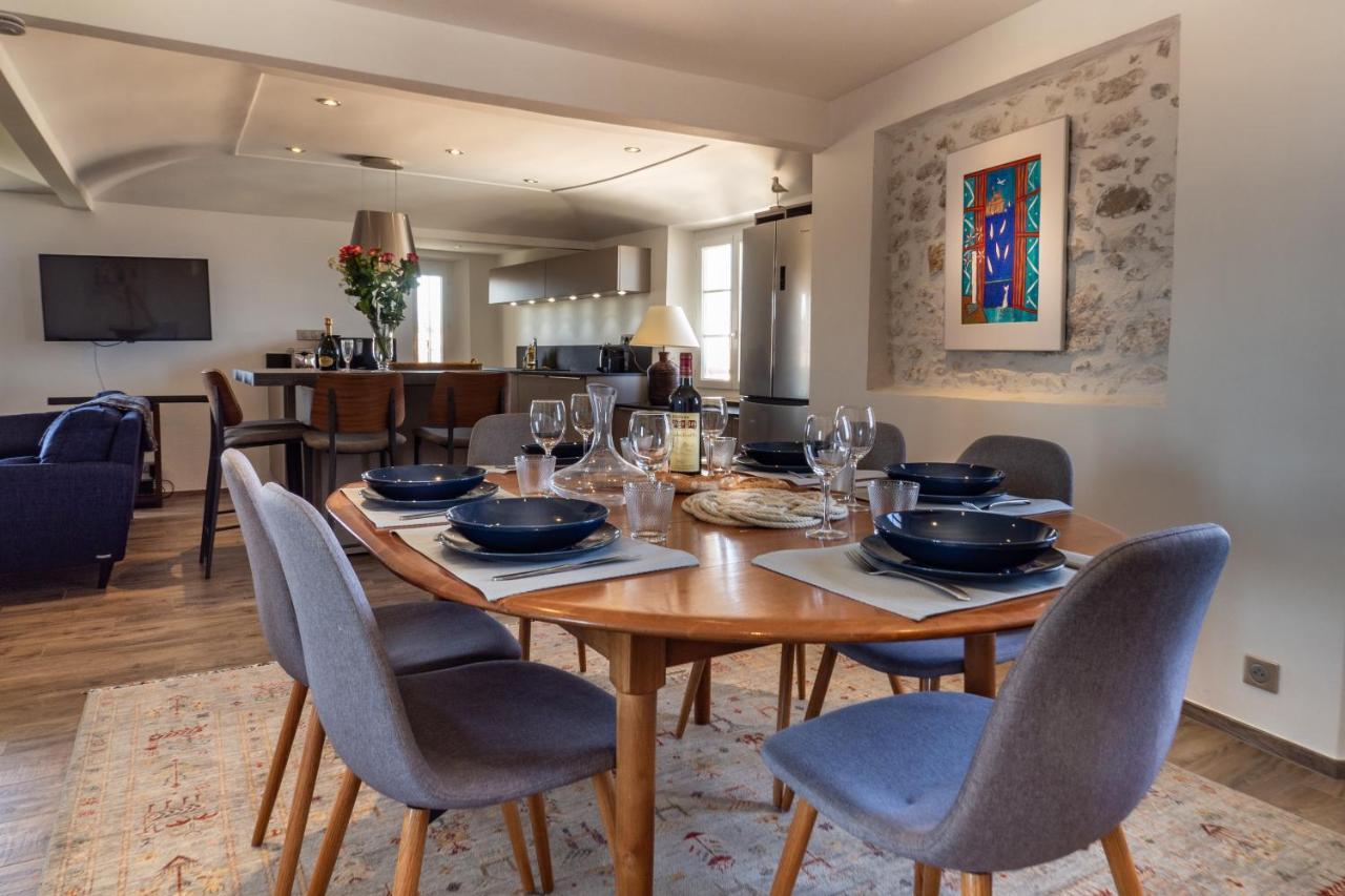 Charmant Appartement Spacieux Pour 6P Vue Mer Vieil Αντίμπ Εξωτερικό φωτογραφία