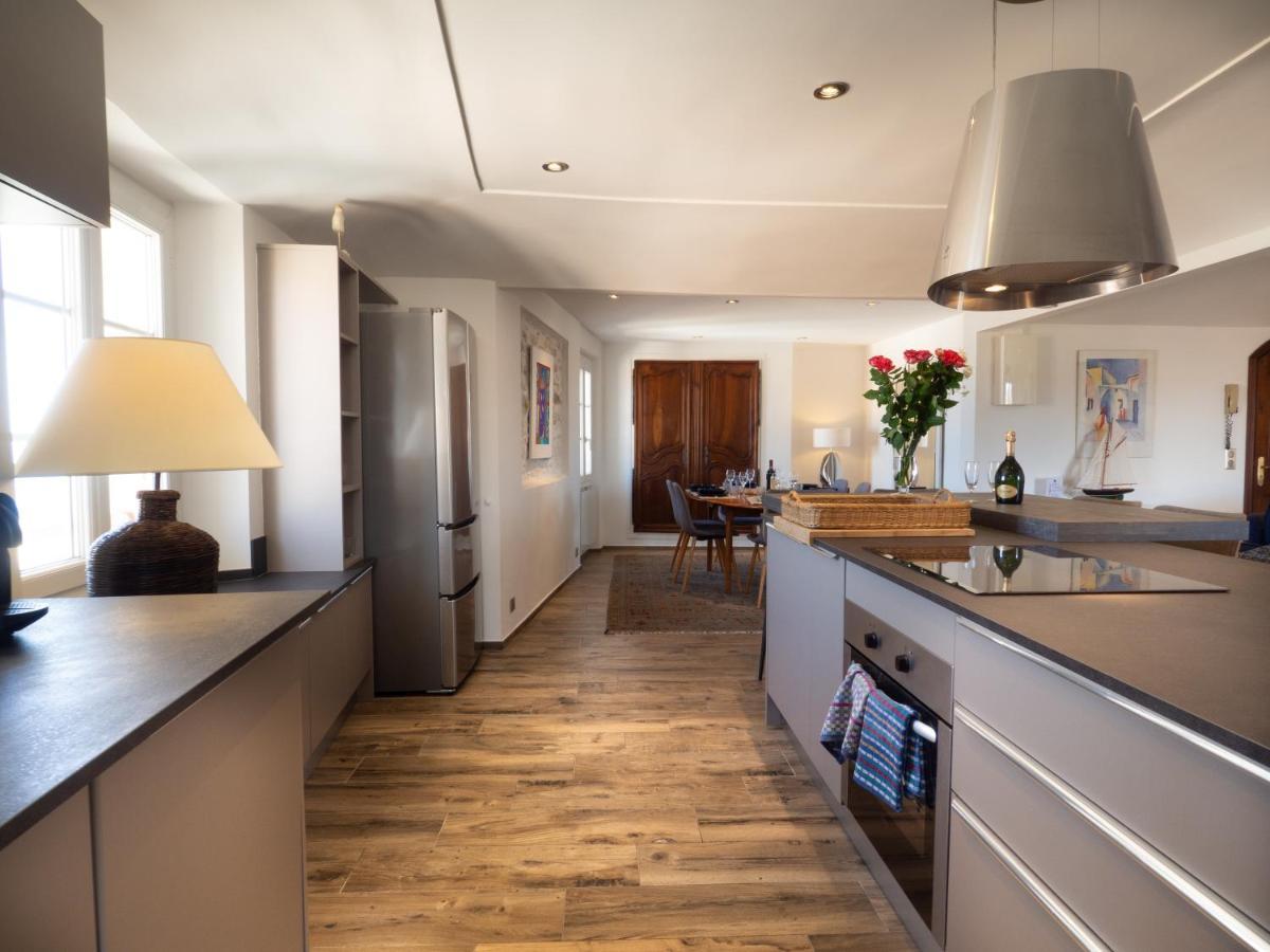 Charmant Appartement Spacieux Pour 6P Vue Mer Vieil Αντίμπ Εξωτερικό φωτογραφία